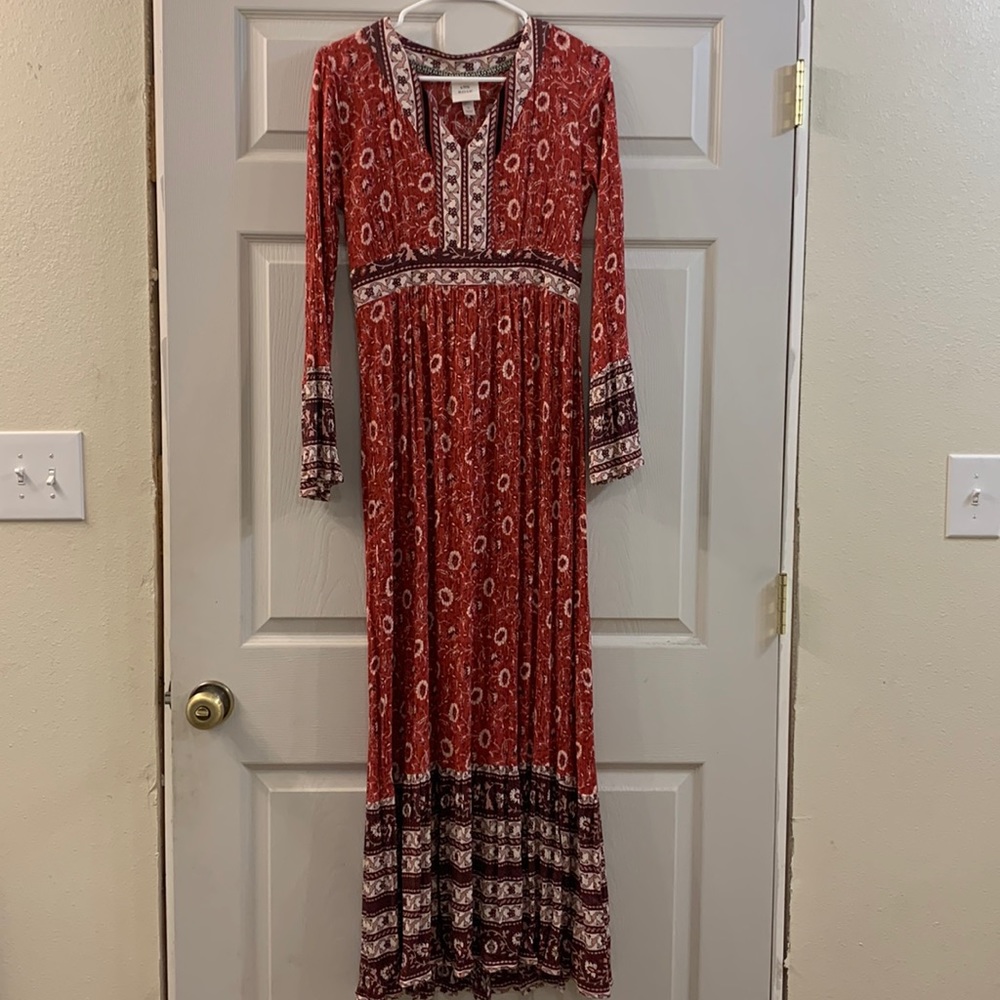 ❗️Sold❗️Red Maxi Dress